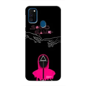 Чохол Гра в кальмара для Samsung Galaxy M31 (Мінімалізм Гра кальмара)