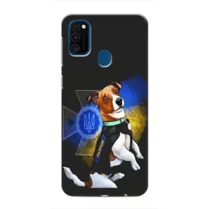 Чехлы с картинкой собаки Патрон для Samsung Galaxy M31 (AlphaPrint) (Патрон собачка)