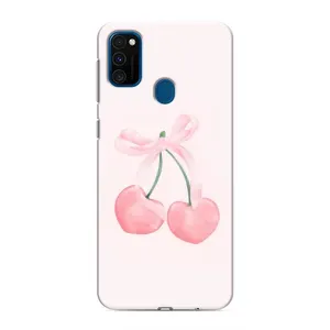 Чохол з розовим принтом для Samsung Galaxy M31 (Рожеві вишні)