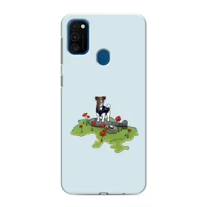 Чехлы с картинкой собаки Патрон для Samsung Galaxy M31 (AlphaPrint) (Сапер Пес)
