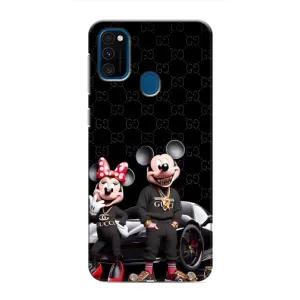 Чехол Disney Mouse Samsung Galaxy M31 (PREMIUMPrint) (Семья Маусов)