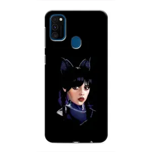 Чохли Венсдей на Samsung Galaxy M31 Уенсдей (AlphaPrint) (серйозна Венздей)