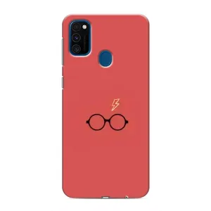 Чехол с принтом «шрам и очки» для Samsung Galaxy M31