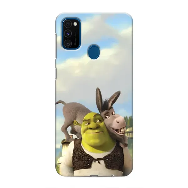 Чохол з принтом «Шрек та Осел» для Samsung Galaxy M31 Чохол з принтом «Шрек та Осел» для Samsung Galaxy M31