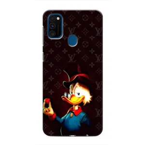 Чехлы для Samsung Galaxy M31 - Скрудж МакДак Louis Vuitton (PREMIUMPrint) (Скрудж с бриллиантом)