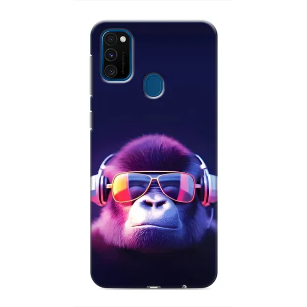 Чехол с принтом «Стильная обезьяна» для Samsung Galaxy M31 Чехол с принтом «Стильная обезьяна» для Samsung Galaxy M31