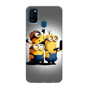 Чехол с принтом «Три миньона» для Samsung Galaxy M31