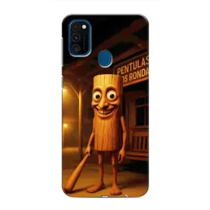 Чехол с мемом Тралалело тралала на Samsung Galaxy M31 (Тунг тунг сахур)
