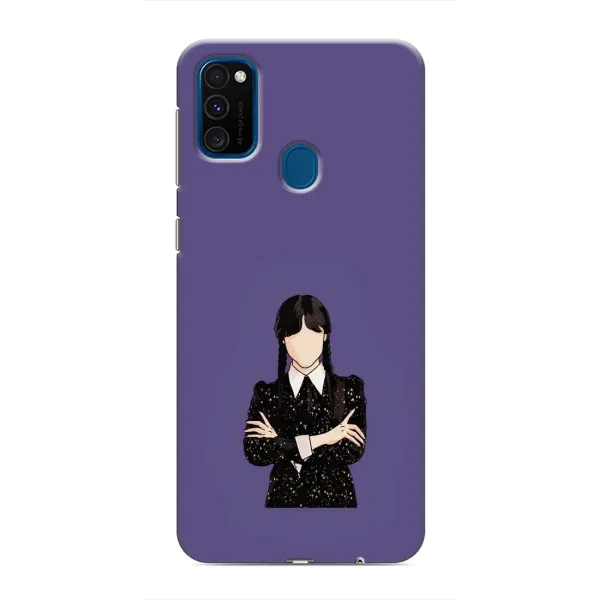 Чехол с принтом «Уэнздей в черном» для Samsung Galaxy M31