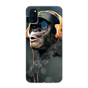 Чехол с принтом «В наушниках» для Samsung Galaxy M31