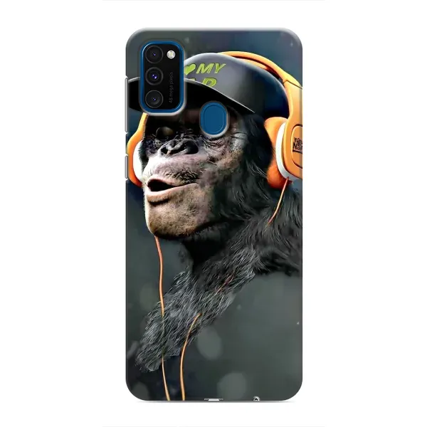 Чехол с принтом «В наушниках» для Samsung Galaxy M31 Чехол с принтом «В наушниках» для Samsung Galaxy M31