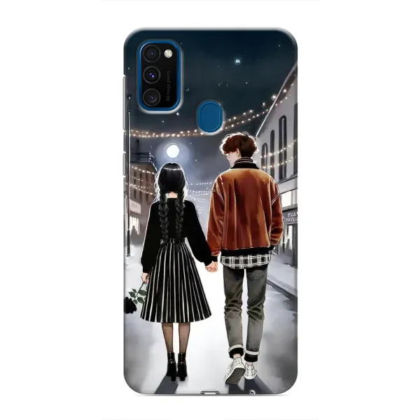 Чохол з принтом «Венздей та Тайлер» для Samsung Galaxy M31