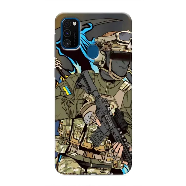 Чохол з принтом «Воїн ЗСУ» для Samsung Galaxy M31 Чохол з принтом «Воїн ЗСУ» для Samsung Galaxy M31