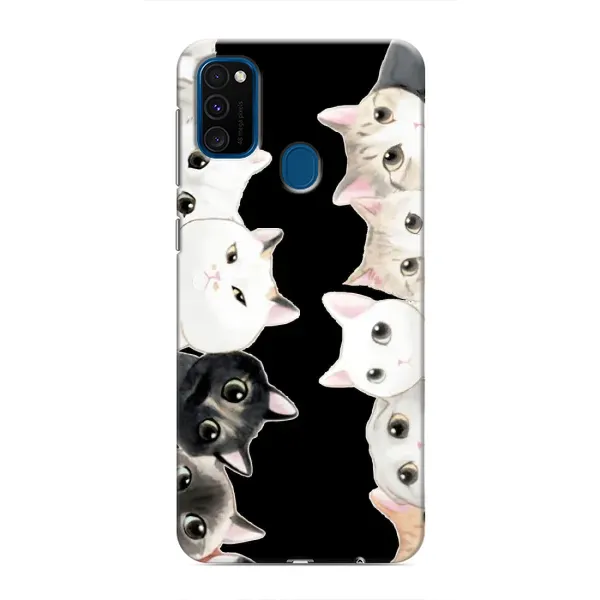 Чохол з принтом «Погляд котиків» для Samsung Galaxy M31 Чохол з принтом «Погляд котиків» для Samsung Galaxy M31