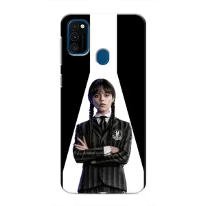 Чохли Венсдей на Samsung Galaxy M31 Уенсдей (AlphaPrint) (W-Wednesday)