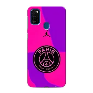 Чохли PSG для Samsung Galaxy M31 (AlphaPrint) (яскравий ПСЖ)