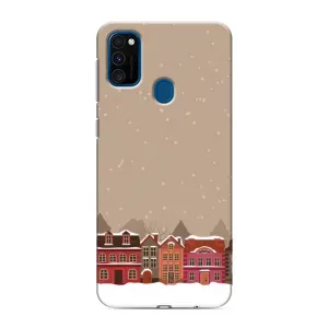 Новорічні, Святкові Чохли для Samsung Galaxy M31 - 2024 год (Зимове місто)