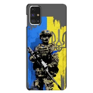 Чехлы с картинкой ЗСУ для Samsung Galaxy M31s (AlphaPrint) (АРТ солдат)