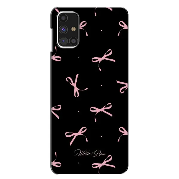 Чохол з принтом «Банти на чорному» для Samsung Galaxy M31s Чохол з принтом «Банти на чорному» для Samsung Galaxy M31s
