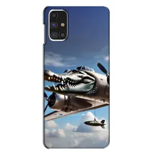 Чохол з мемом Тралалело тралала на Samsung Galaxy M31s (Бомбардіро крокоділо)
