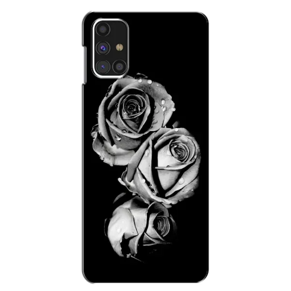Чохол з принтом «Чорна троянда» для Samsung Galaxy M31s Чохол з принтом «Чорна троянда» для Samsung Galaxy M31s
