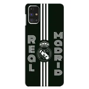 ФК Реал Мадрид чохли для Samsung Galaxy M31s (AlphaPrint) (чорно білий Реал)