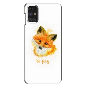 Чохли з картинкою Лисичка для Samsung Galaxy M31s (VPrint) (Дівчинка Лиса)