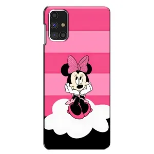 Эксклюзивный чехол для Samsung Galaxy M31s (AlphaPrint - Мультяшные) (Девочка Maus)