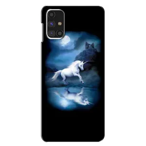 Чохол для Самсунг Галаксi M31с - (Єдинорожки - Новинки) (AlphaPrint) (Єдиноріг)