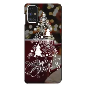 Різдвяні Чохли для Samsung Galaxy M31s (VPrint) (Ялинка яскрава)
