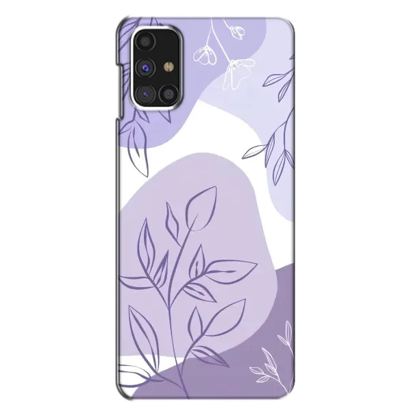 Чехол с принтом «Фиолетовые листья абстракция» для Samsung Galaxy M31s Чехол с принтом «Фиолетовые листья абстракция» для Samsung Galaxy M31s