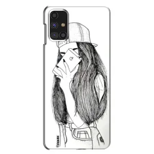 Чохол з друком для Samsung Galaxy M31s - (Мода) (AlphaPrint) (Фото дівчини)