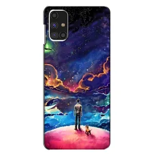Космічні Чохли для Самсунг Галаксi M31с (VPrint) (Вид Галактики)