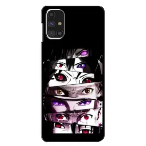 Чохли Персонажі Аніме Наруто для Samsung Galaxy M31s (AlphaPrint) (Очі Anime)