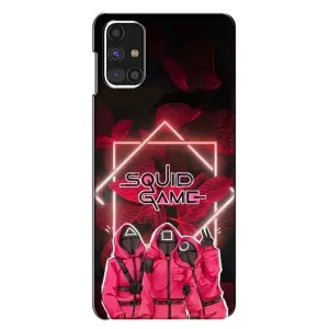 Чохол Гра в кальмара для Samsung Galaxy M31s (Охоронці Гра кальмара)