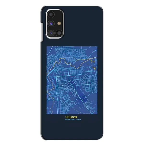 Чохол з принтом «Луганськ» для Samsung Galaxy M31s Чохол з принтом «Луганськ» для Samsung Galaxy M31s
