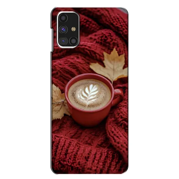 Чохол з принтом «Кава на ковдрі» для Samsung Galaxy M31s