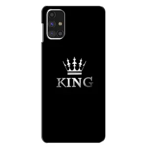 Чохол з Короною Самсунг Галаксi M31с - (AlphaPrint) (KING)