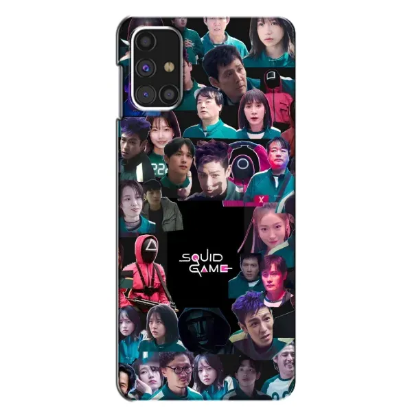 Чохол з принтом «Колаж Гра кальмара» для Samsung Galaxy M31s