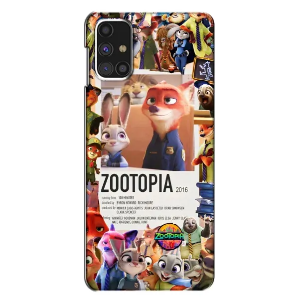 Чохол з принтом «Постер Зоотрополіс» для Samsung Galaxy M31s