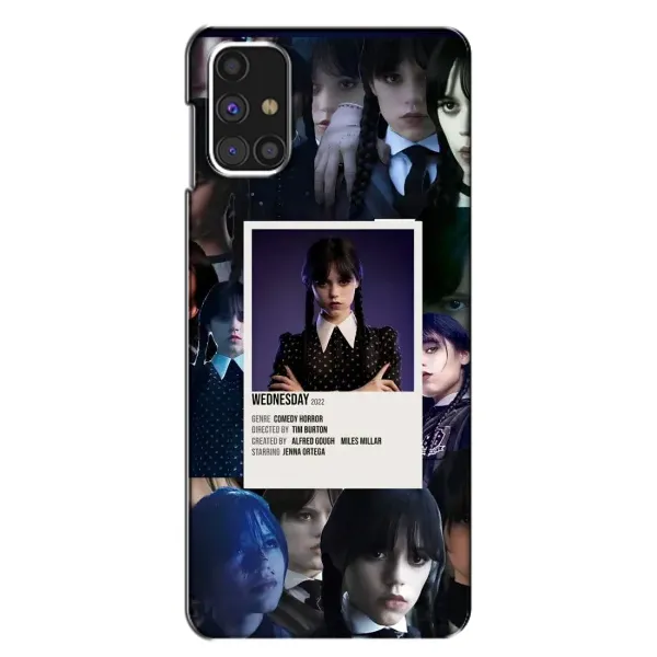 Чохол з принтом «колаж Венздей» для Samsung Galaxy M31s