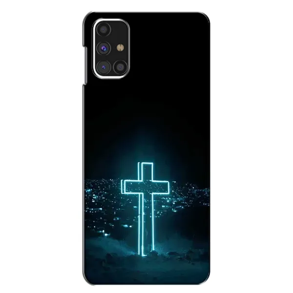 Чехол с принтом «Крест и город» для Samsung Galaxy M31s