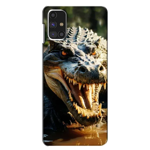 Чохол з принтом «Небезпечний крокодил» для Samsung Galaxy M31s Чохол з принтом «Небезпечний крокодил» для Samsung Galaxy M31s