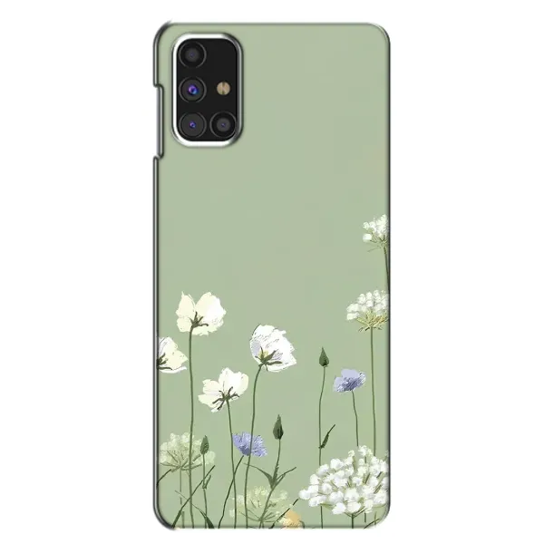 Чохол з принтом «Квіти на зеленому» для Samsung Galaxy M31s Чохол з принтом «Квіти на зеленому» для Samsung Galaxy M31s