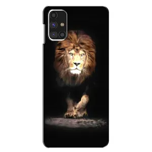 Чохол з картинкою ЛЕВ для Samsung Galaxy M31s (VPrint) (Лев)