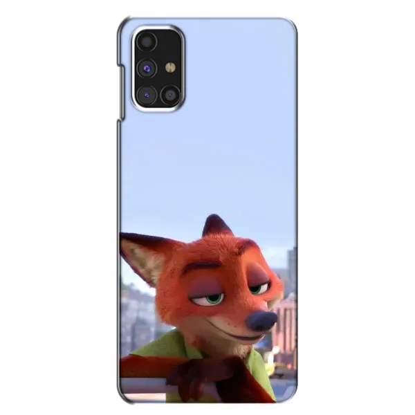 Чохол з принтом «Лис Нік» для Samsung Galaxy M31s