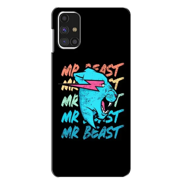 Чохол з принтом «logo Mr beast» для Samsung Galaxy M31s