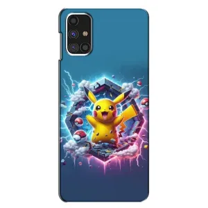 Чохол з Пікачу на Samsung Galaxy M31s (Лого Пікачу)
