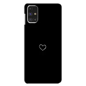 Чехлы для любимой на Самсунг Галаксi M31с (VPrint) (Маленьке сердечко)