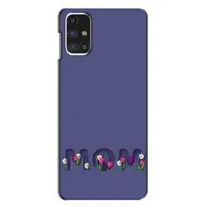 Чохли для мами на Samsung Galaxy M31s (Мама в квітах)